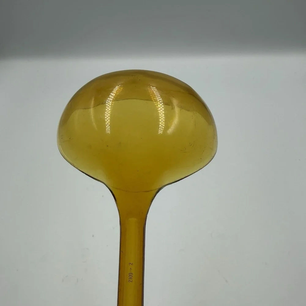 Ultratemp Ladle &‎ Serving Spoon Set Amber Heat Resistant Plastic Vintage